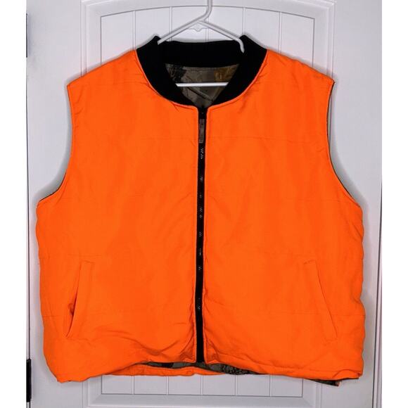 Vintage Bob Allen Jacket Men L Brown Real Tree Coat Reversible Hunting 90s - Picture 7 of 11